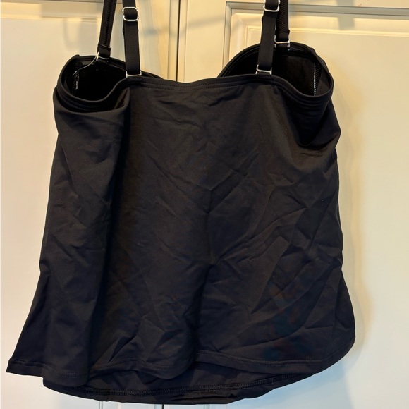 Lands' End Black Swimsuit with Adjustable Straps - Picture 3 of 3